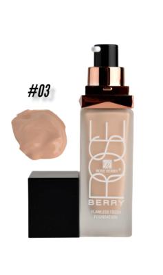 Foundation Flawless   medium   Beige ( 03)        كريم اساس لون بيج-  روز بيري